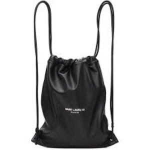 YSL Drawstring Backpack NWT